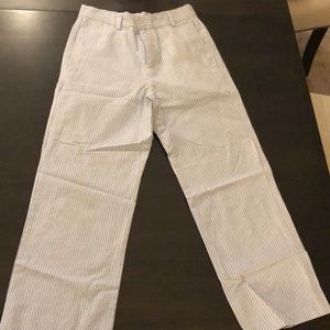 Vineyard Vines boys seersucker pants size 16